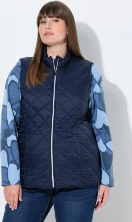 Ulla Popken Steppweste HYPRAR Funktions-Steppweste Kontrastfutter