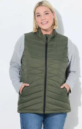 Ulla Popken Steppweste HYPRAR Funktions-Steppweste wasserabweisend