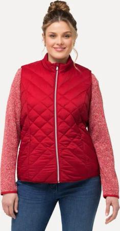 Ulla Popken Steppweste HYPRAR Steppweste wasserabweisend Stehkragen