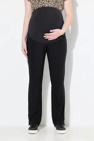 Ulla Popken Stoffhose Bellieva Bengalinhose Bund-Stretcheinsatz Schwangerschaft