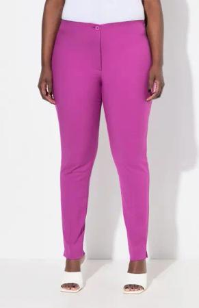 Ulla Popken Stoffhose Bengalinhose Sienna schmales Bein Stretch