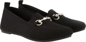 Ulla Popken Strick-Ballerinas Zierspange Wechselfußbett Ballerina