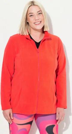 Ulla Popken Sweatjacke Fleecejacke Baukastensystem Innenjacke recycelt