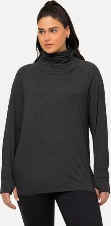 Ulla Popken Sweatshirt Sweater Loop Rundhals Langarm extraweich