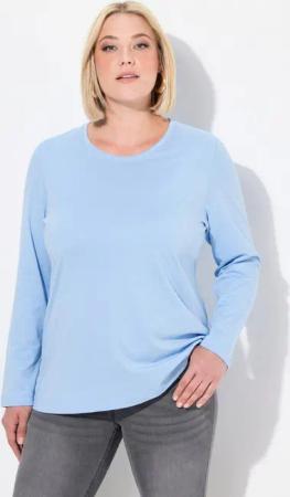 Ulla Popken T-Shirt bis 64 Oberteil Langarmshirt Basic Langarm