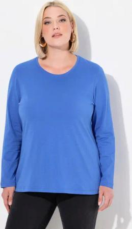 Ulla Popken T-Shirt bis 64 Oberteil Langarmshirt Basic Langarm