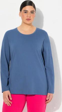 Ulla Popken T-Shirt bis 64 Oberteil Langarmshirt Basic Langarm