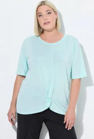 Ulla Popken T-Shirt Funktions-Shirt antibakteriell Rundhals Halbarm