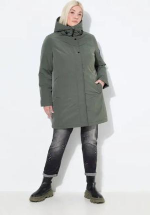 Ulla Popken Wintermantel HYPRAR Funktionsmantel wasserdicht Kapuze