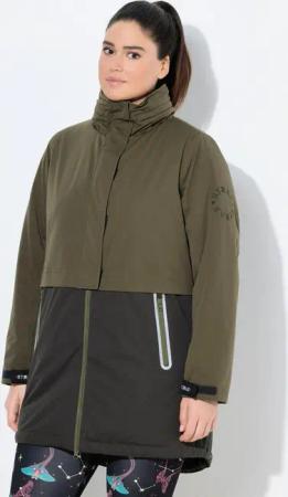 Ulla Popken Wintermantel HYPRAR Funktionsmantel wasserdicht Kapuze