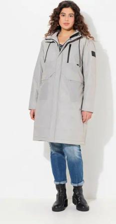 Ulla Popken Wintermantel HYPRAR Funktionsmantel wasserdicht recycelt