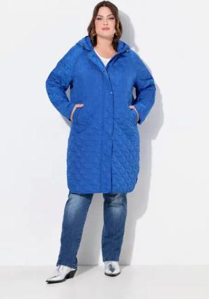 Ulla Popken Wintermantel HYPRAR Leichtstepp-Mantel wasserabweisend Kapuze