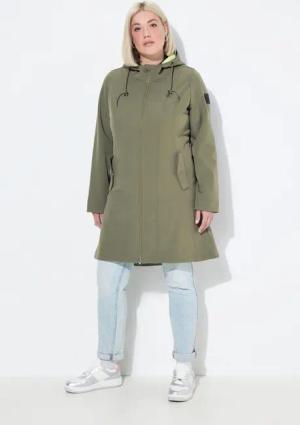 Ulla Popken Wintermantel HYPRAR Softshelljacke wasserabweisend