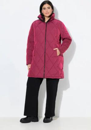 Ulla Popken Wintermantel HYPRAR Steppmantel wasserabweisend Kapuzenkragen