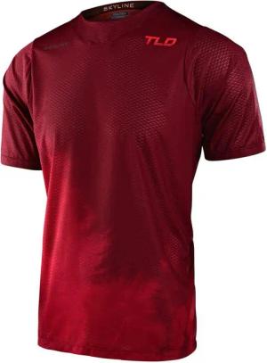 Ultraleichtes MTB-Shirt SKYLINE AIR mit kurzen Ärmeln Rot Herren