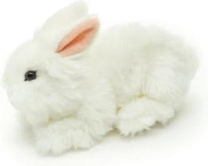 Uni-Toys Kuscheltier Löwenkopf-Kaninchen m.aufgestellten Ohren - 23 cm - verschiedene Hasen, zu 100 % recyceltes Füllmaterial