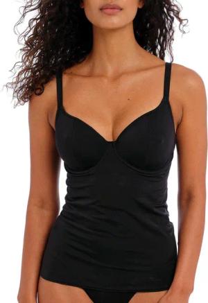 Unifarbenes Tankini-Badeanzug-Top mit Bügeln Jewel cove