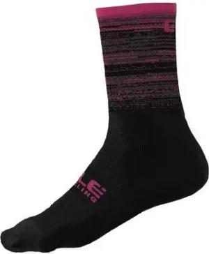 Unisex Alé Q-Skin Scanner Socken Schwarz/Pink