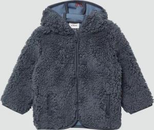 Unisex Jacke aus Teddyplüsch mit gemustertem Jersey-Futter