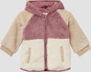 Unisex Jacke aus Teddyplüsch mit Jersey-Futter