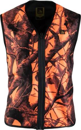 Unisex Jagdweste Tagart Winter Fire 2 orange Tarnmuster mit Membran