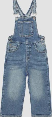 Unisex Jeans-Latzhose im Relaxed Fit
