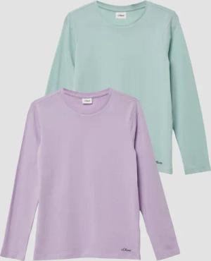 Unisex Longsleeves aus Baumwolle im Doppelpack