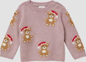 Unisex Strickpullover mit Weihnachtsmotiven