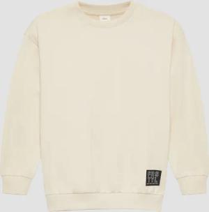 Unisex Sweatshirt mit Rippbündchen und Print