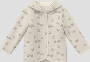 Unisex Wendejacke aus strukturiertem Jersey mit Kapuze