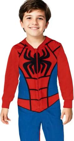 United Labels® Jumpsuit Marvel Spiderman Jumpsuit Overall Pyjama Schlafanzug langarm