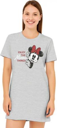 United Labels® Nachthemd Disney Minnie Mouse Nachthemd Schlafshirt Pyjama Kurzarm Oberteil