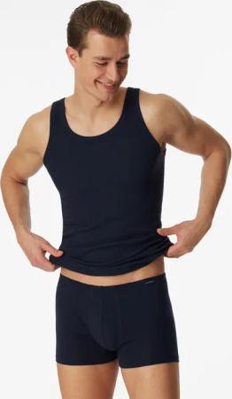 Unterhemden 2er-Pack navy - Essentials Feinripp 9