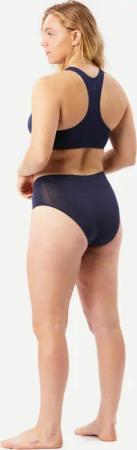 Unterwäsche Damen Merinowolle Bergwandern - MT900 blau