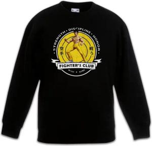 Urban Backwoods Sweatshirt Fighter's Club Lee II Kinderpullover Vintage Bruce Karate Kung Fu (1-tlg) Martial Arts Todeskralle Film