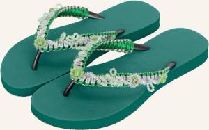 uzurii Zehentrenner MACRAME GREEN BLOSSOM