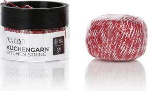 Vaily Küchengarn Bratenschnur Grillschnur 2er Pack mit Box Küchengarn, 200,00 m, Hitzebeständig