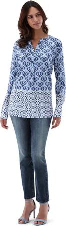 VAN LAACK - Bluse Modern Fit Uni - Größe 34 - grau