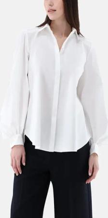 VAN LAACK - Bluse Modern Fit Uni - Größe 34 - weiß