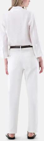 VAN LAACK - Bluse Modern Fit Uni - Größe 36 - weiß