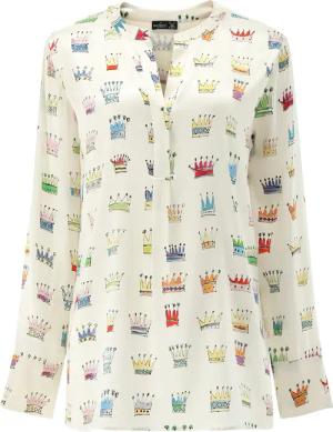 VAN LAACK - Bluse Modern Fit Uni - Größe 42 - grau