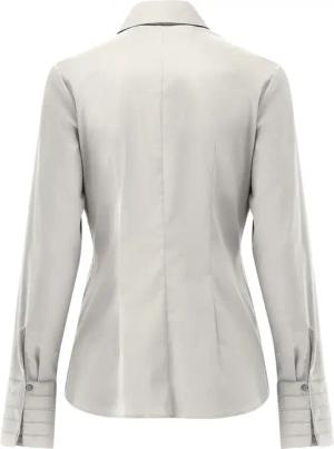 VAN LAACK - Bluse Modern Fit Uni - Größe 46 - weiß