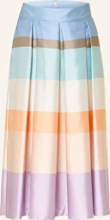 van Laack Faltenrock VL-RANALY-PXK aus Satin