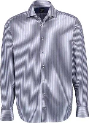 van Laack Herren Hemd blau gestreift