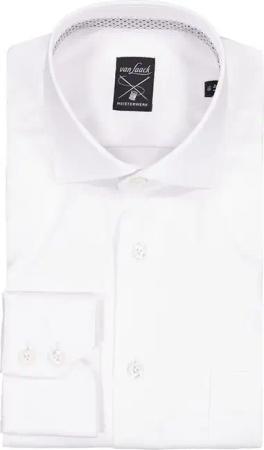 van Laack Herren Hemd weiß Comfort Fit