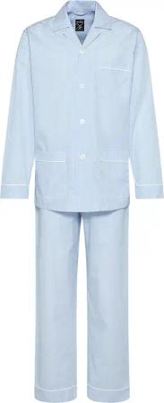 VAN LAACK - Schlafanzug Streifen - Größe 46 - blau