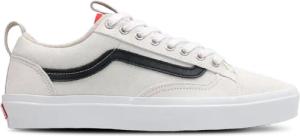 Vans Old Skool Herren Sneaker - Weiß - Größe 44 - Leder, Textil