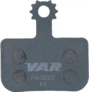 VAR Scheibenbremsbelag PA-59022 Avid DB1, DB3, organisch 1x Paar