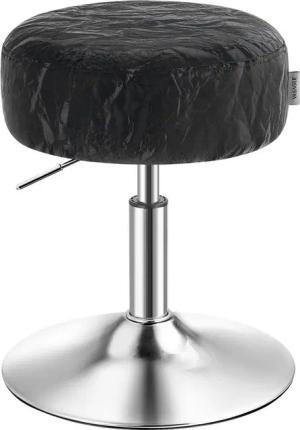 VASAGLE Barhocker Schminktischr Drehhocker (1 St), Schminkstuhl, Sitzhocker 360° drehbar, PU, dicke Polsterung