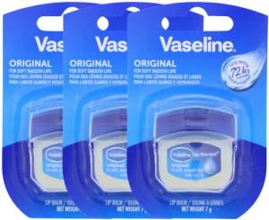 Vaseline Lippenpflegestift 3x Vaseline Lip Therapy Original Pflegender Lippenbalsam für optimale